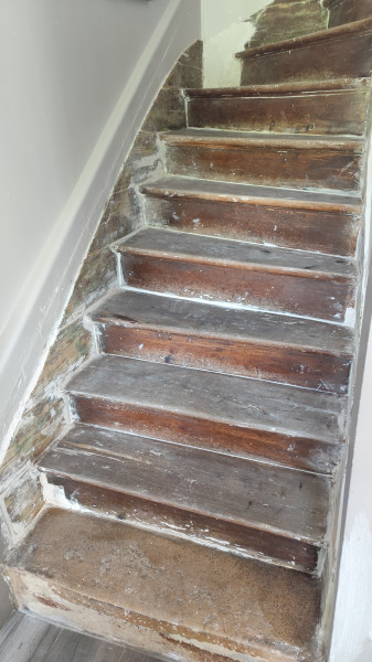 Nettoyage d'escalier